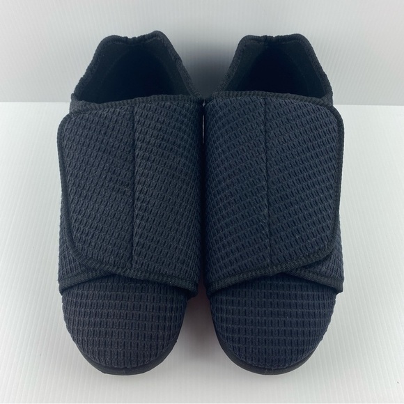 Silverts Mens Velcro House Slippers Sz 13 Slip Resistant - Picture 1 of 12